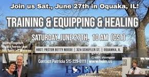 TRAINING & EQUIPPLING & HEALING SERVICE IN OQUAKA