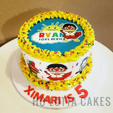 Guess whose birthday it was a few days ago??? Ho Lotta Cakes Ryan S Toy Review Birthday Cake For Facebook