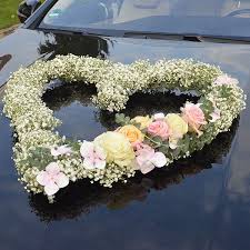 Autoschmuck Autoschmuck Hochzeit Blumenschmuck Hochzeit Auto Dekoration