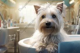 Image result for white yorkshire terrier