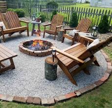 Dig out the ground under the fire pit and then lay a tile leading to wherever you want the water to go. 7 Impressive Backyard Fire Pit Design Ideas On A Budget Futurian Backyard Patio Designs Backyard Fireplace Fire Pit Backyard