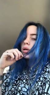 Official page of billie eilish. Billie Eilish Wallpaper Blue Hair