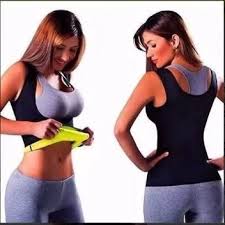 Camiseta Modeladora Abdominal Hot Regata Redutora De Medidas Shapers Neoprene Roupa Intima Feminina Cinta Modeladora Regata Roupa Intima Feminina