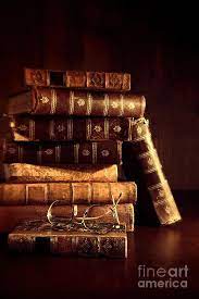 Antique Books Of Old Books With Reading Glasses Photograph Stack Of Old Books Antique Books Old Books Book Wallpaper