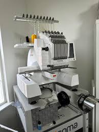 Ricoma em1010 for sale $6000 literally new included the hoops fast 8 for 1  and al the hoops coming whit the embroidery machine. I'm located in Seattle