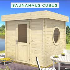 Saunahaus Cubus 70 A Saunahaus Cubus 70 A Saunahaus Haus Sauna