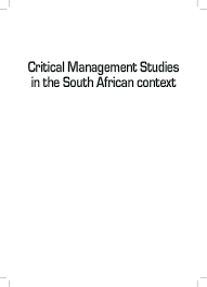 Ideal for family life and furniture village logo. Pdf Critical Management Studies In The South African Context Shaun Ruggunan Academia Edu