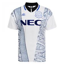 Fanatics sind das einzige ziel für die besten everton fußballtrikots, bekleidung und vieles mehr. Everton 1994 95 Auswarts Retro Trikot Retrofootball