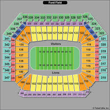 ford field concert seating chart ford field concert tickets