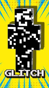 Section sign + k then write your text. Glitch Skin For Minecraft For Android Apk Download