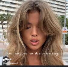 Summer Hair 2023 ✨ curtain bangs