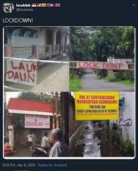 Gambar tamu wajib lapor free download : Maaf Kami Sedang Download Cara Warga Indonesia Lockdown Gang Gang Rumah