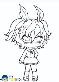 Merci à disney de vous mettre à disposition ces coloriages du film. Gacha Life Coloriage Nouvelle Grande Collection Imprimer Gratuitement Dessins Chibi Dessins Anime De Fille Coloriage