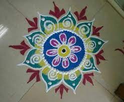 Free Download Happy New Year 2020 Rangoli Designs Images Simple Rangoli Design With Colour 800x662 Wallpaper Teahub Io These 40 are very simple rangoli image for beginner to advance rangoli designers. simple rangoli design with colour
