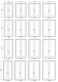 pgt french door size chart sizes internal infamousnow com