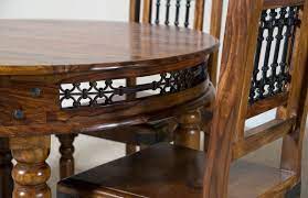 Jul 16, 2021 · wooden chairs: Solid Sheesham Wood Round Dining Table Set With 4 Chairs Furniture Online Buy Wooden Furniture For Every Home Sunrise International