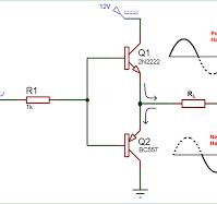 Push Pull Amplifier Circuit Diagram - Class A, Class B and ...