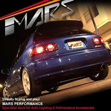 Jdm Black Tail Lights For Honda Eg Civic 92 95 3 Doors Hatch Gli Vti Brezze Honda Civic Eg Civic