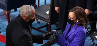 At the presidential inauguration, kamala harris and michelle obama opted for hues of purple while jill biden's blue outfit signified trust. Jviaikgma J Lm