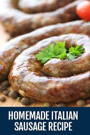 This Homemade Italian Sausage Recipe Is Unlike Anything You Ve Seen Recipe Italian Sausage Recipes Homemade Italian Sausage Homemade Sausage Recipes