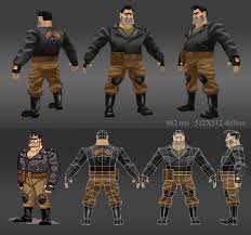 Hi Everyone Starting My Thread Low Poly Character Low Poly 3d Models Low Poly Models