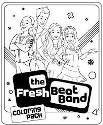 Family activities, craft ideas, poetry and coloring pages. Fresh Beat Band Coloring Pages Nickjr Coloring Pages Fruit Coloring Pages Birthday Goodie Bags