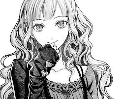 Black And White Manga Animegirl Anime Manga Anime Anime Artwork