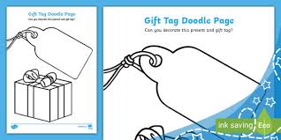 Our impressive catalog is home to a number of personalized mother's day gifts. Gift Tag Doodle Page Teacher Made