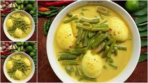 Setelah 30 menit, gulai ikan mas siap disajikan. Resep Gulai Telur Kacang Panjang