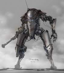 Just Another Mech By Progv On Deviantart Sci Fi Concept Art Mech Mecha