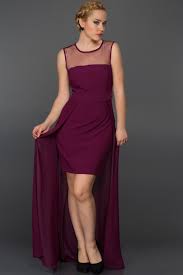 Violet Tul Detayli Elbise Ar36952 Elbise Resmi Elbise The Dress