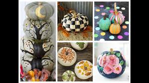 Painting your pumpkins for halloween is a great way of decorating your home and garden! Pumpkin Painting Ideas Best No Carve Pumpkins For Halloween Youtube