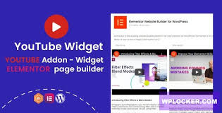 Youtube downloader is a specially designed tool that fulfills the downloading requirements of the billions of youtube users worldwide in all possible . Free Youtube Widgets Wordpress Download V1 0 1 Premiumfreethemes Top
