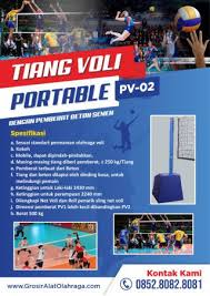 Sempurna untuk dicetak dan dibagikan online! Jual Tiang Voli Portable Harga Grosir Pabrik Grosir Alat Olahraga