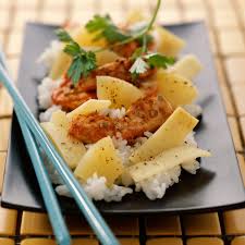 Poulet Saute A L Ananas Recettes Recette Saute De Poulet Recette Poulet Recette Asiatique