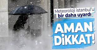 İstanbul hava durumu bilgileri, bugünkü ve 15 günlük hava durumu, meteoroloji ve hava şartları hakkında en son haberler için havadurumu.com.tr'i takip edin! Son Dakika Meteorolojiden Istanbul Icin Yeni Kar Uyarisi Siddetlenecek Hava Durumu Raporu Takvim