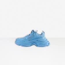 Looking for a good deal on balenziaga triple s? Balenciaga Synthetic Triple S Sneaker In Light Blue Blue Save 34 Lyst