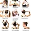 Then take a hair net that matches your hair color. 1