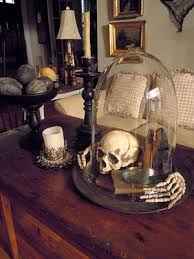 A Tiny Cottage On Grand Tis The Season To Party Halloween Tabletop Elegant Halloween Halloween Living Room