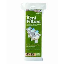 The return vents and are caught in the furnace filter, but they can also be pulled into cracks in your ductwork and forced into rooms through the registers. Web 12 Pack Green And White Bag Register Vent Filter In The Air Filter Accessories Department At Lowes Com