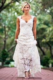 Women's high low lace bohemian wedding dresses chiffon boho bridal gowns. Black And White Wedding Dresses Little Black Dresses Dressafford