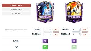 Fifa mobile 21 (s5) guide, tips tricks & players list. 91 Sergio Ramos Toty Fifa Mobile 18 Player Review Futhead News