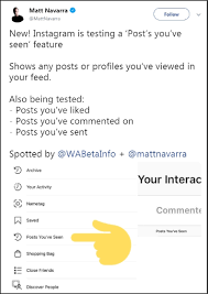 How to check who screenshotted your instagram dm. Instagram Adds Posts You Ve Seen Feature To The App Optinsta