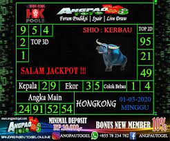 Syair Hongkong Hari Minggu 01 Maret 2020 Sydney 29 Januari Rabu