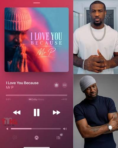 New Mr p single “I love you because” is out now!! Rate it on the scale of 1 to 10👀👀👀