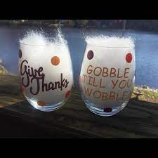 99 ($2.17/item) get it as soon as tue, jul 13. Dining Personalized Thanksgiving Wine Glasses Poshmark