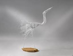 Silver Metal Bird Sculpture Contemporary Art Wire Mesh Sculpture Home Decor This Exceptional Wire Mesh Sculptu Sculpture Contemporary Art Bird Sculpture