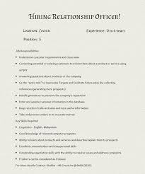 Hiring Relationship Officer Current Job Job Opening Business Analyst