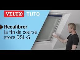 Recalibrer La Fin De Course D Un Store Velux Dsl S Youtube