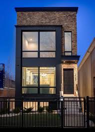 Dream Modern Townhome Facade House Townhouse Exterior Townhouse Designs